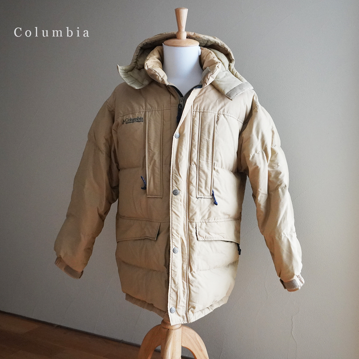 買取り実績 Columbia コロンビア ダウン 付 フード 上着 ファッション