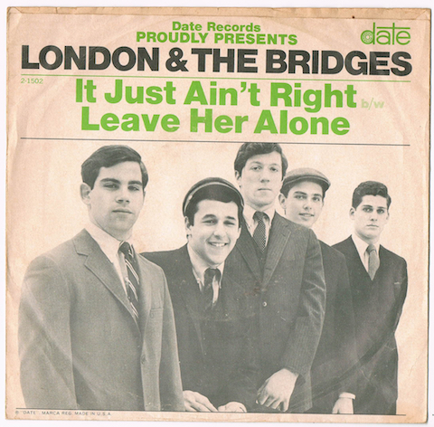 ●LONDON & THE BRIDGES / IT JUST AIN'T RIGHT [US 45 ORIGINAL 7inch シングル PS ガレージ 試聴]_画像2