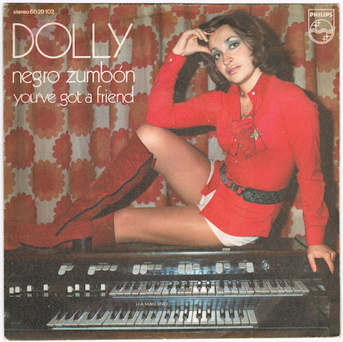 ●DOLLY / NEGRO ZUMBON [SPAIN 45 ORIGINAL 7inch シングル レアグルーブ ラテン SOUL FUNK BREAK 試聴]_画像1