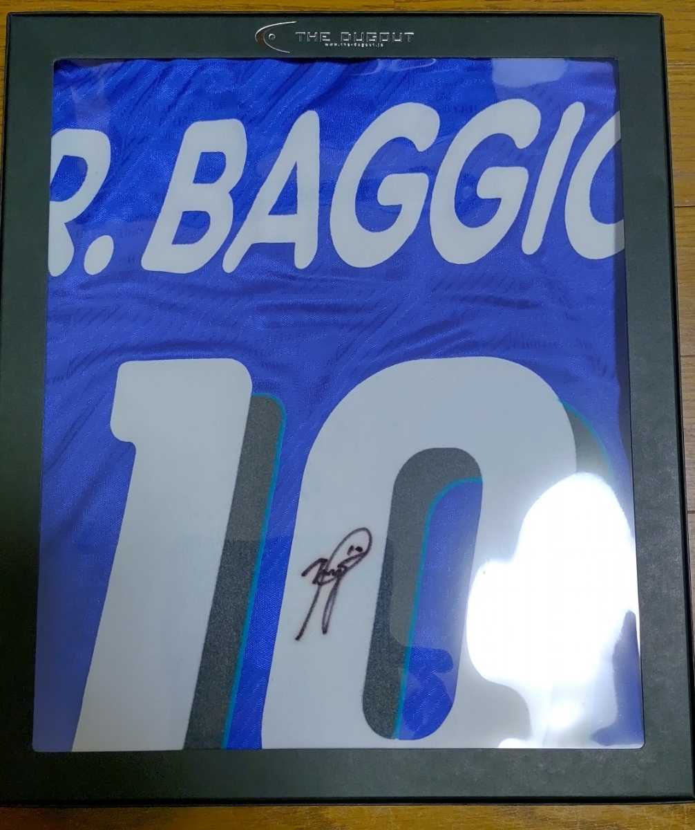 DUGOUT　バッジョ直筆サイン入り　イタリア代表　1994ワールドカップ