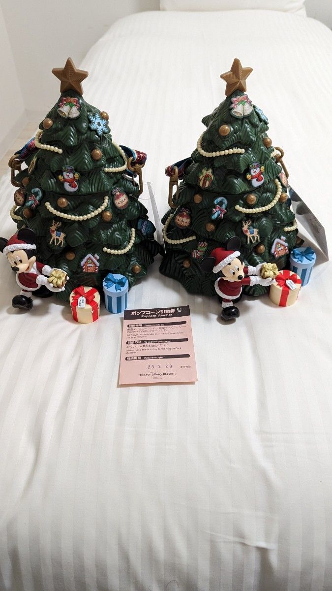 ディズニーランド クリスマスツリー ポップコーンバケット ...