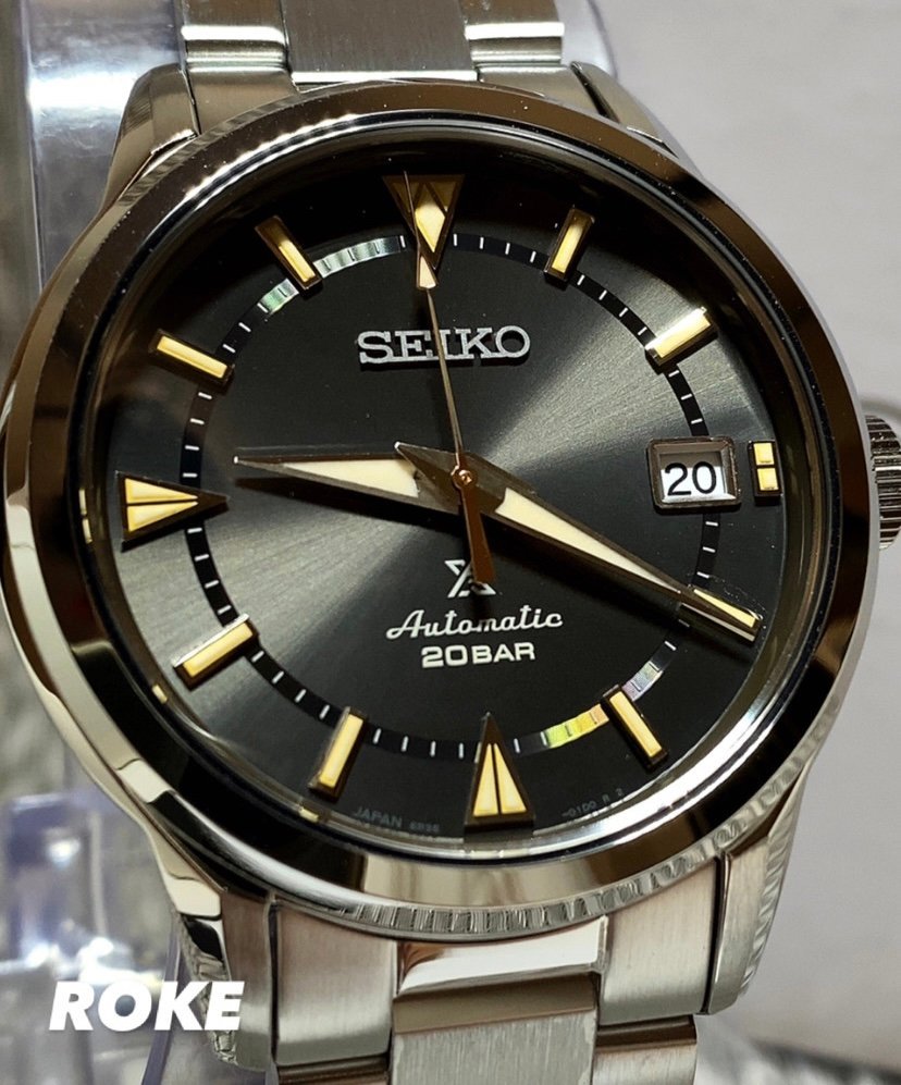 新品 SEIKO セイコー PROSPEX プロスペックス 初代アルピニスト 自動巻き 腕時計 200m防水 サファイアガラス SPB243J1 国内品番SBDC147