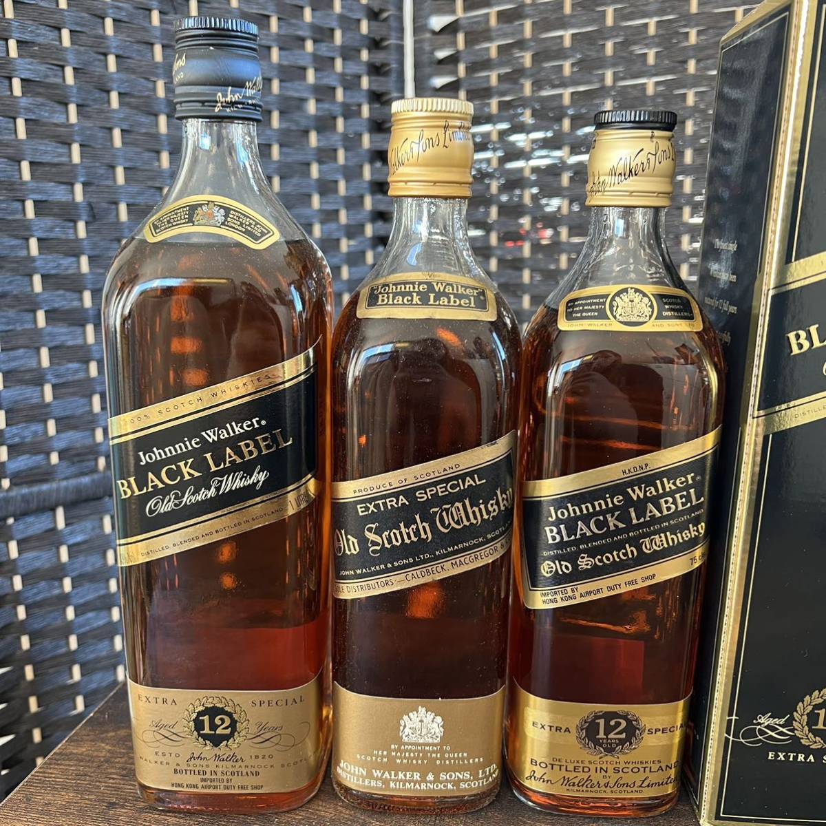 古酒 ジョニーウォーカー 黒ラベル 750ml
