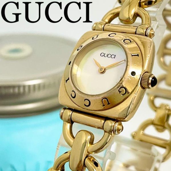 376 GUCCI グッチ時計 レディース腕時計 シェル アンティーク 人気 www