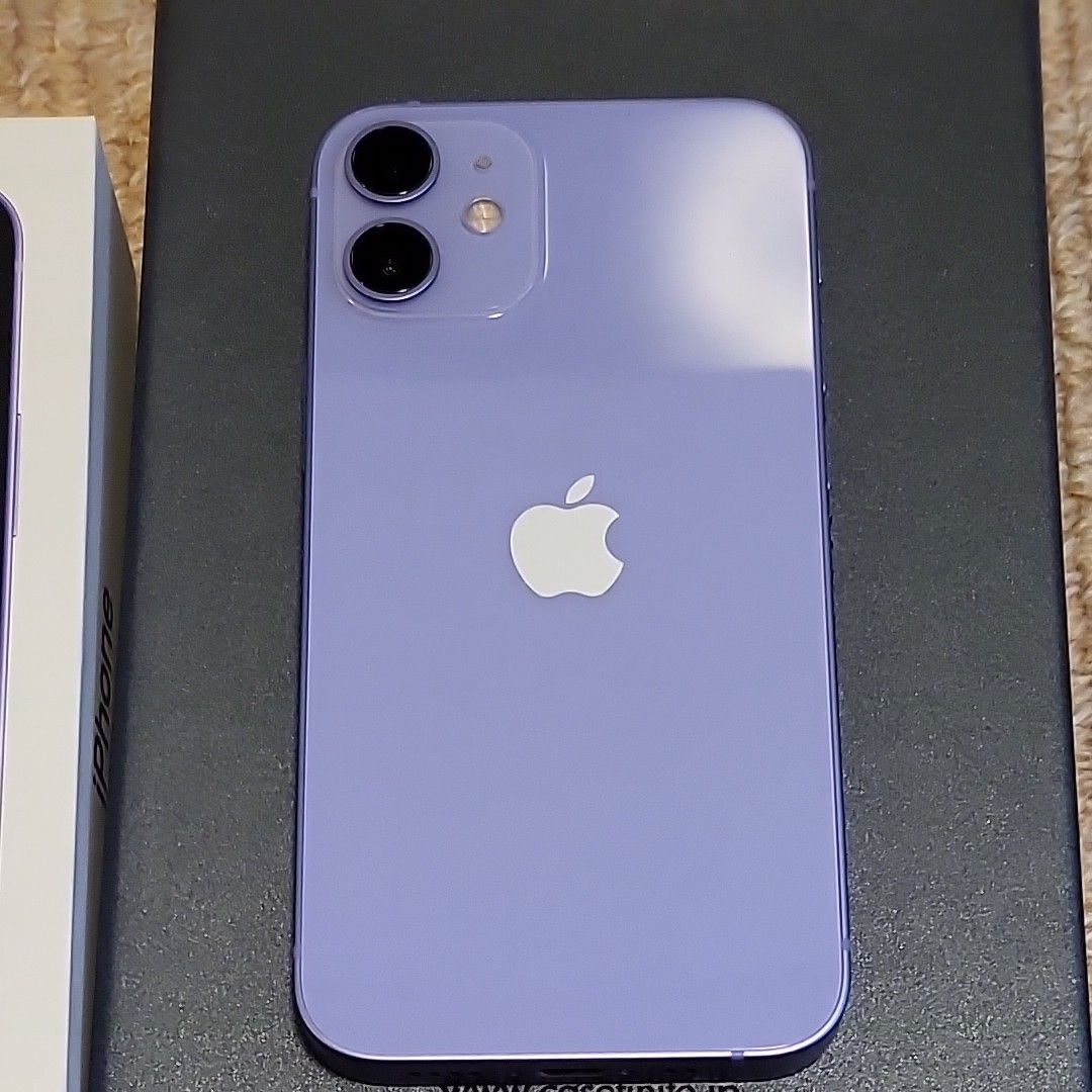 iPhone12 mini パープル 128GB SIMフリー スマホ スマホ www
