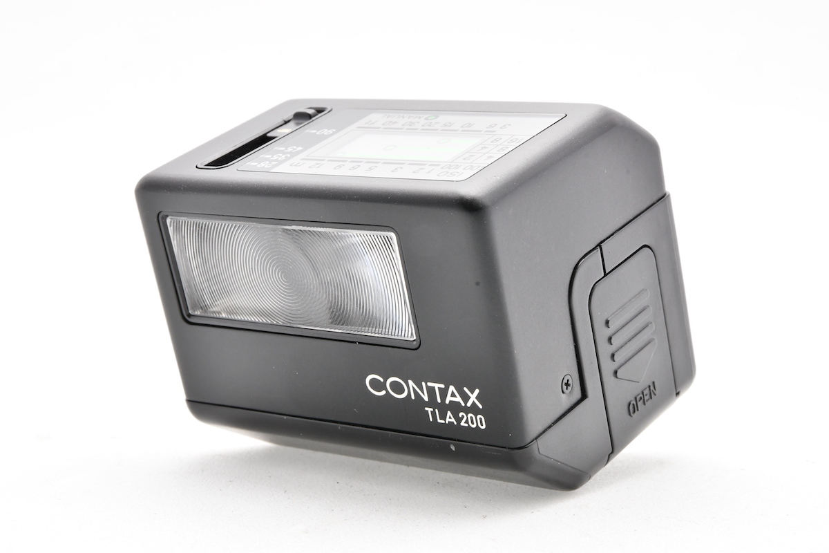 CONTAX コンタックス TLA200 外付けフラッシュ ストロボ 動作未確認