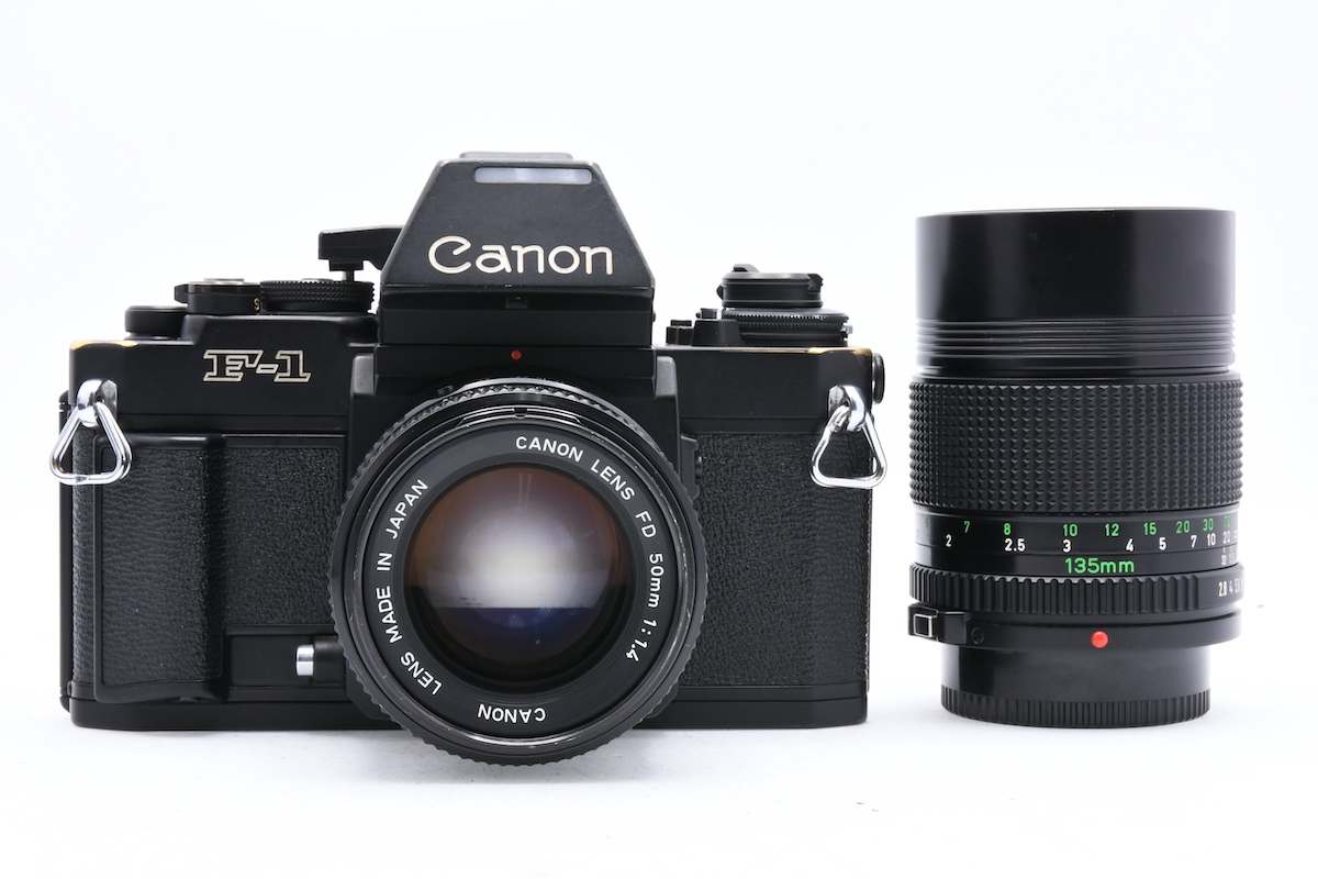 Canon New F-1 フィルムカメラ キヤノン 50mm F1.4 - library