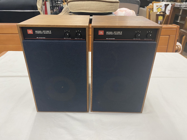 JBL★スピーカー　ペア 3WAY コンパクトモニター 4312MⅡ★_画像1