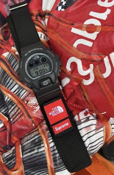 新品 Supreme The North Face CASIO G-SHOCK Watch DW-6900 シュプリーム ノース フェイス カシオ Gショック black TNF 22AW ブラック 黒_画像9