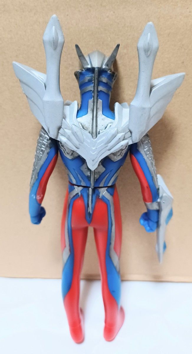 ウルトラマンゼロ　ウルティメイトゼロ　約18cm　ソフビ　フィギュア　 ウルトラヒーローシリーズ　当時物　絶版　特撮