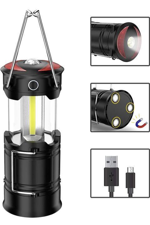 LED ランタン キャンプ 電池 USB充電 懐中電灯 防災 防水 停電対策