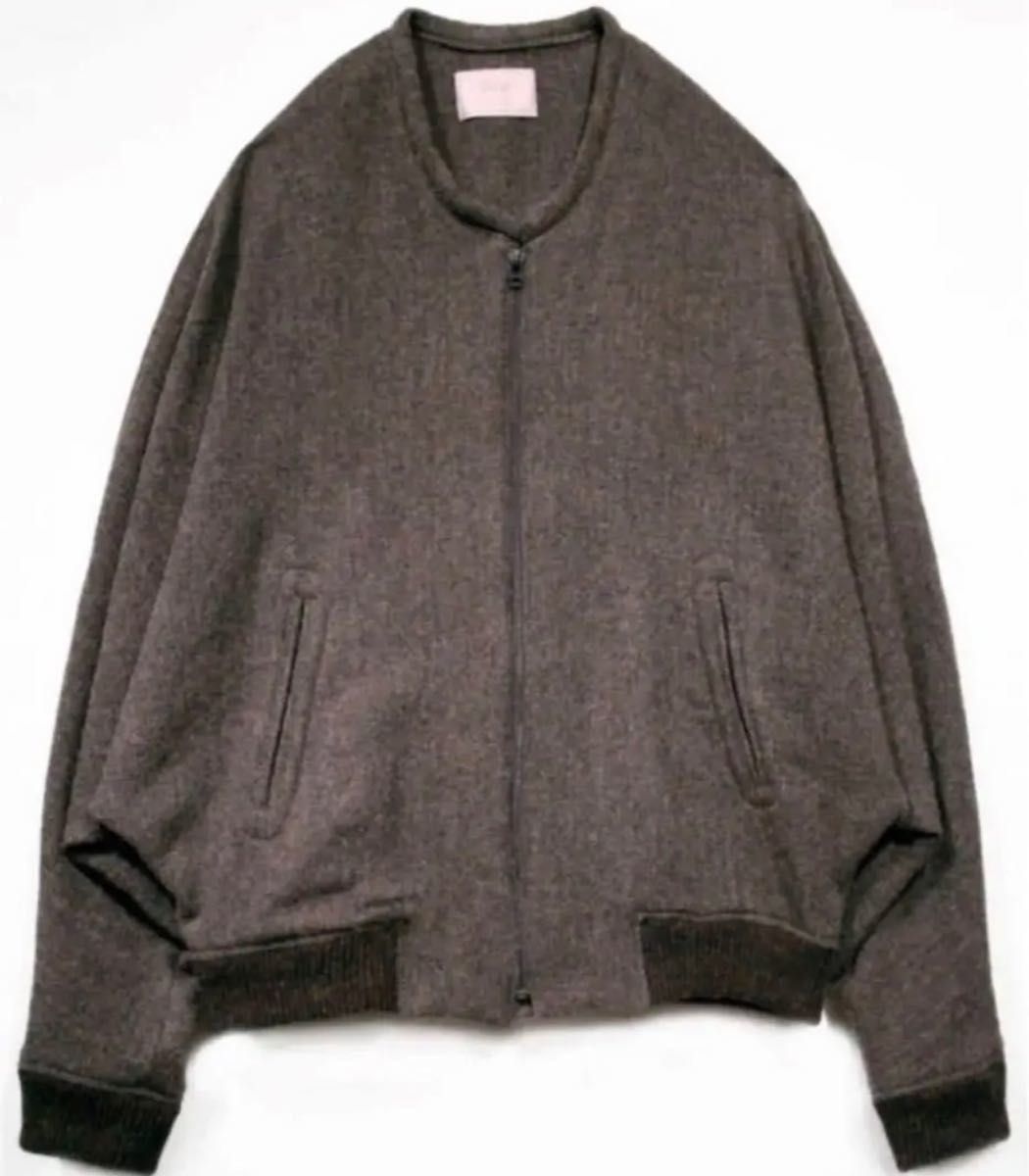 TROVE CLAY BLOUSON ウール キュプラ-