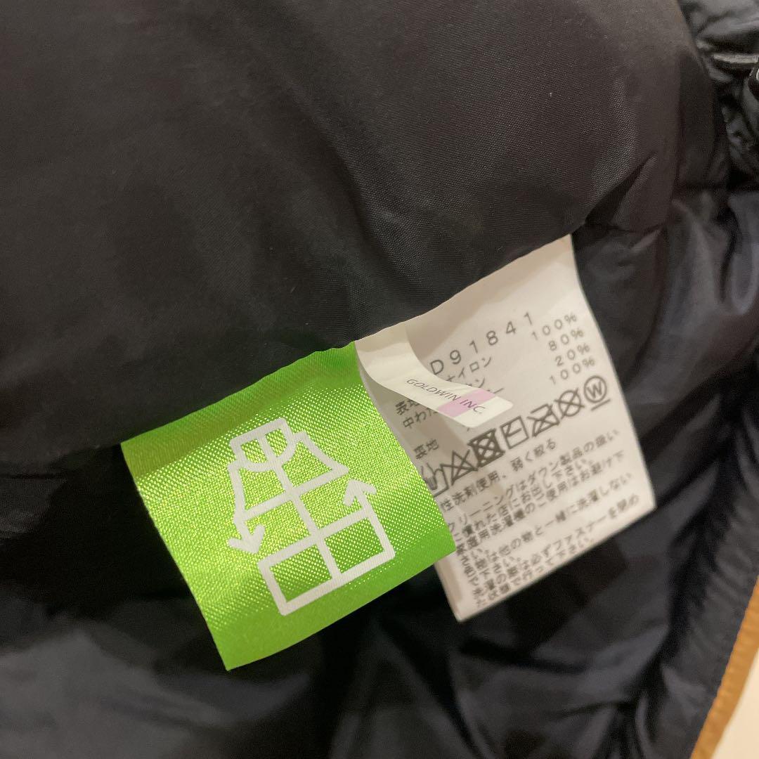 THE NORTH FACE ノースフェイス ダウン ジャケット ヌプシ ND91841 ブラウン 新品 サイズXXL　ユーティリティブラウン_画像7