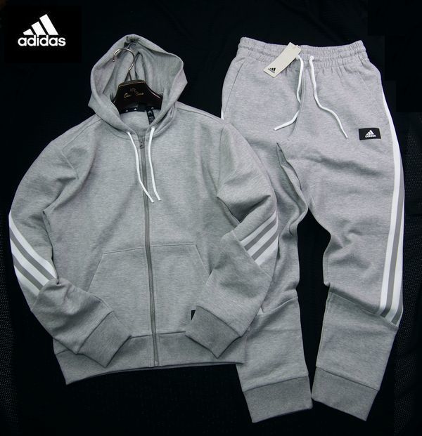 正規品 新品 adidas アディダス 上下セット 3ストライプス スウェットジップパーカー テーパード パンツ セットアップ L グレー アディダス 正規品 新品 adidas アディダス 上下セット 3ストライプス スウェットジップパーカー テーパード パンツ セットアップ L グレー アディダス