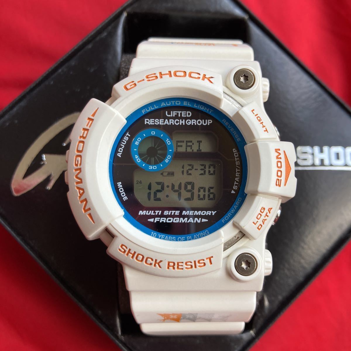 ★即決有★激レア！限定 LRG フロッグマン GW-206K-7LRG G-SHOCK GショックCASIO カシオ G-SHOCK FROGMAN LRGコラボ 10th　ANNIVERSARY LTD_画像7