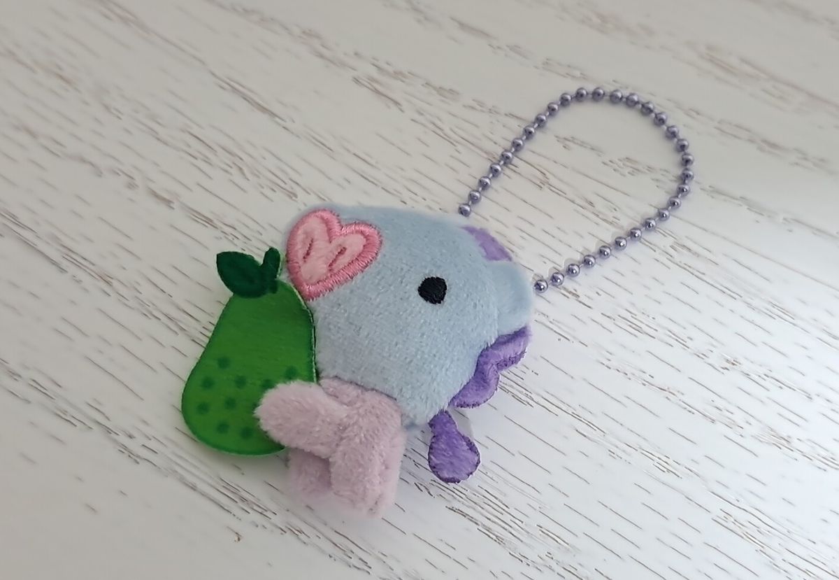 BT21 TSUTAYA限定(ｏ´ｪ｀ｏ)ぬいぐるみキーホルダーMANG 