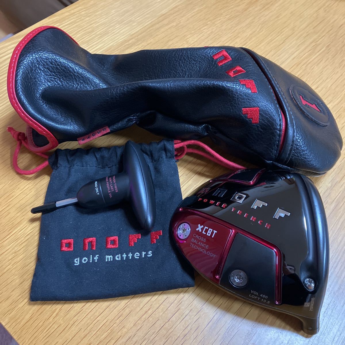 超美品 DAIWA ONOFF AKA 2022 10.5 ヘッド単体 HC・レンチ付属 ダイワ