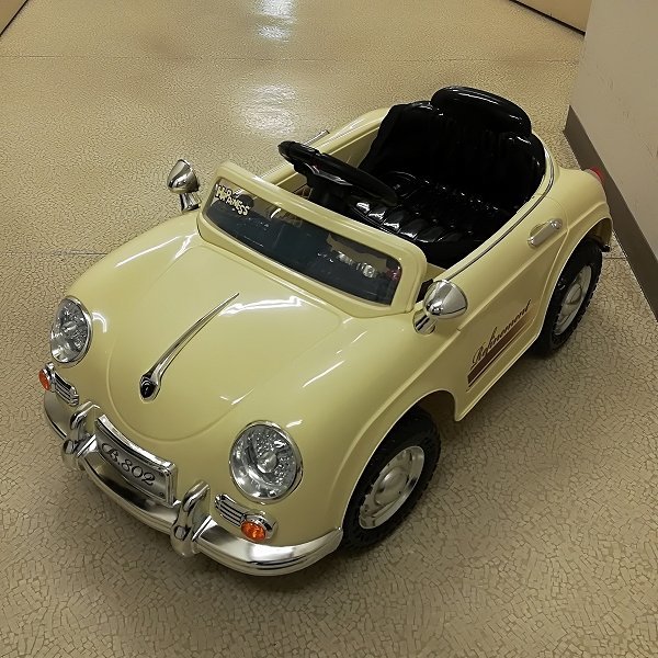 引き取り限定】ポルシェタイプミニ 子供向け電動乗用ラジコンカー ...