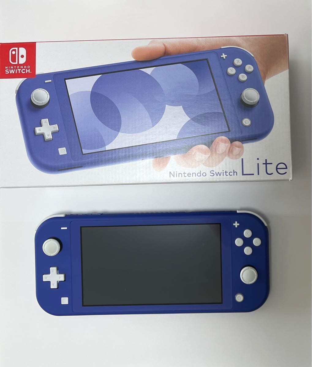 Switch Lite ブルー 専用ケース付き (美品,動作確認済み) テレビゲーム 