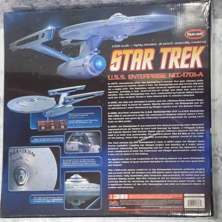  collector discharge goods Star Trek STAR TREK U.S.S. ENTERPRISE NCC-1701-A 1/350 scale highly detailed all plastic assembly model kit
