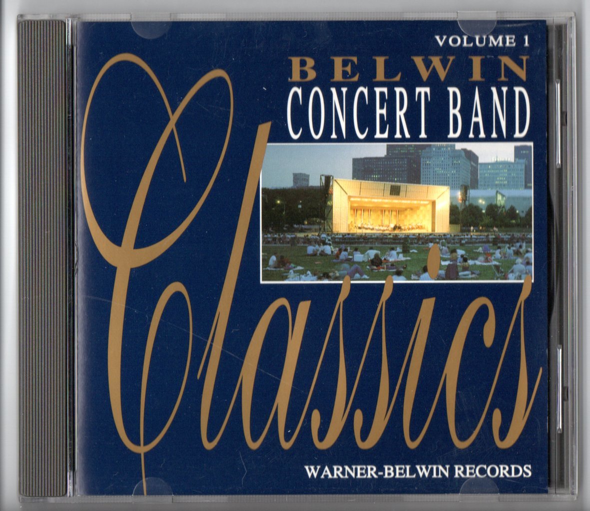 送料無料 吹奏楽CD ベルウィン・コンサートバンド・クラシックス1 トリティコ アメリカンサリュート フィドル・ファドル リパーカッション_画像1