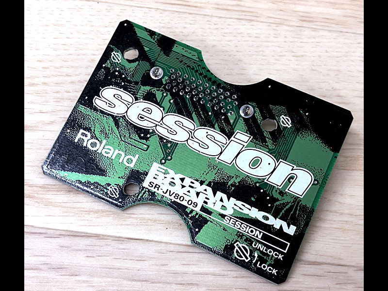 3R2589E●Roland SR-JV80-09 SESSION エクスパンションボード ローランド●1228【中古】_画像1