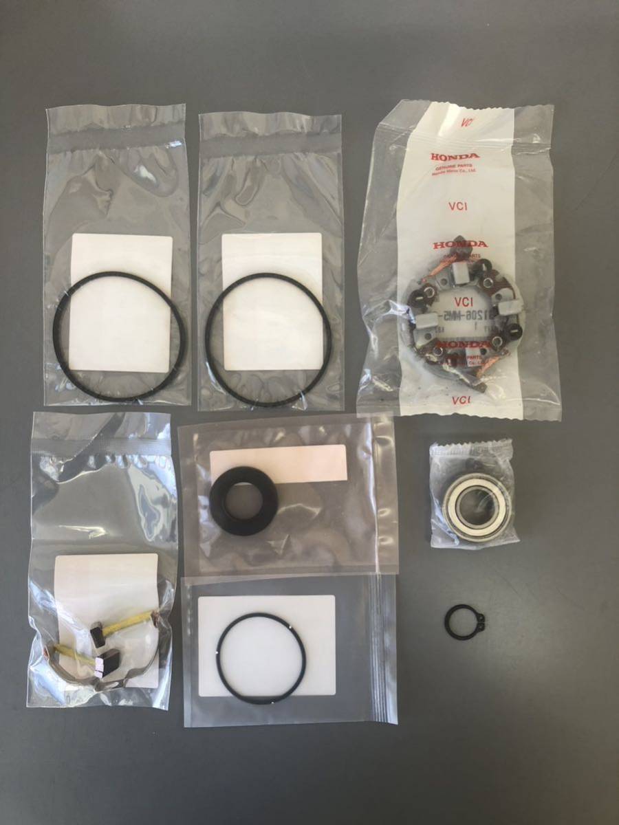 HONDA.CBX400F.CBX550F.セルモーター.実働取外し.純正部品-