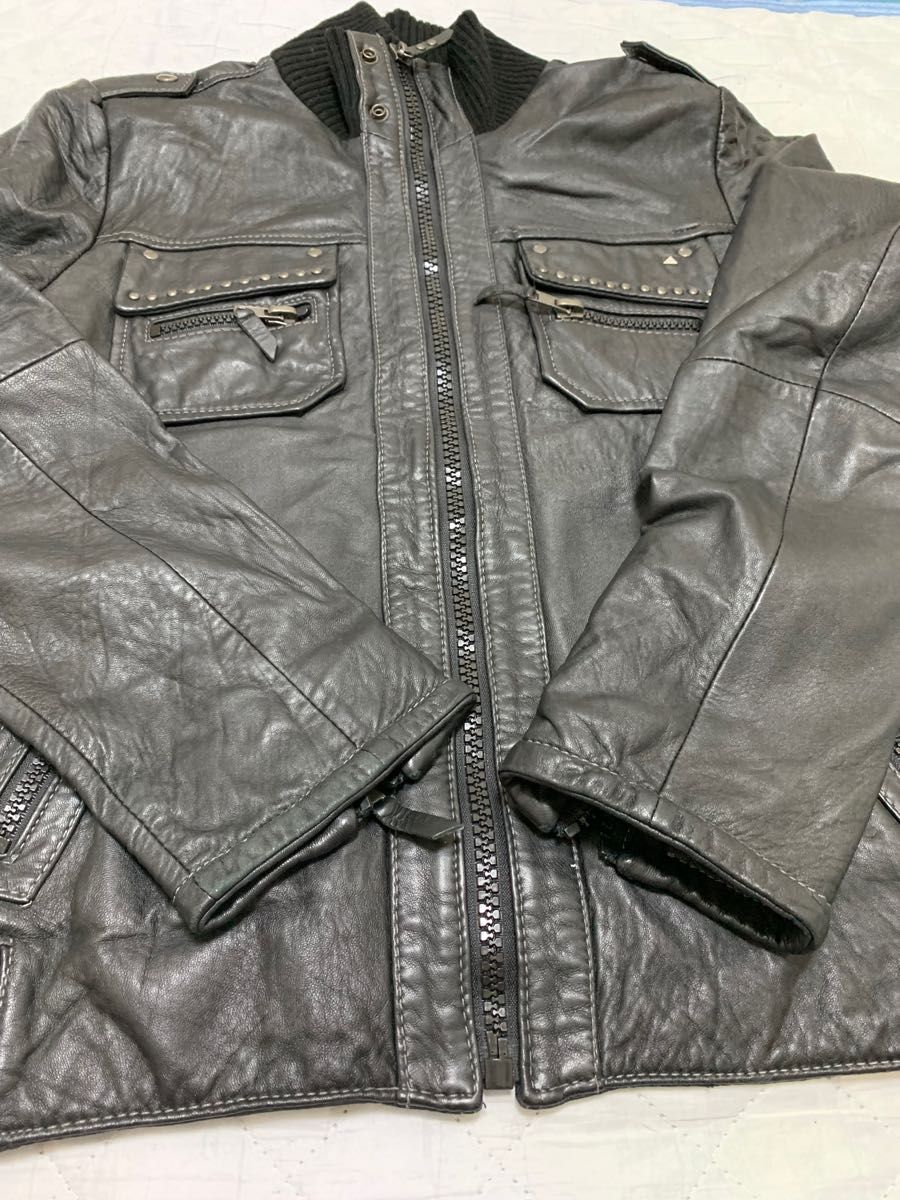 アッシュウッド オブ ロンドン レザージャケット Sサイズ