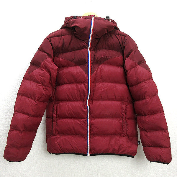 ☆☆ ペンフィールド/PenField フード付き 中綿ジャケットJKT【M】赤MENS/125【中古】■_画像1