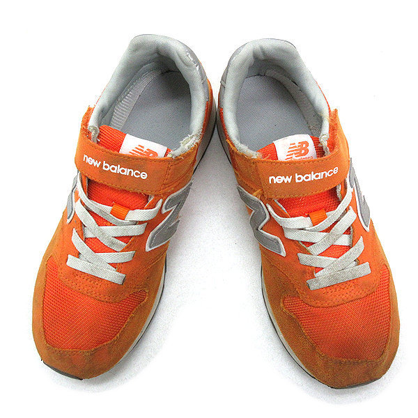 Z■【24cm】ニューバランス996/New Balance 996ベルクロ付スエードスニーカー■橙色LADIES/16【中古】■_画像2