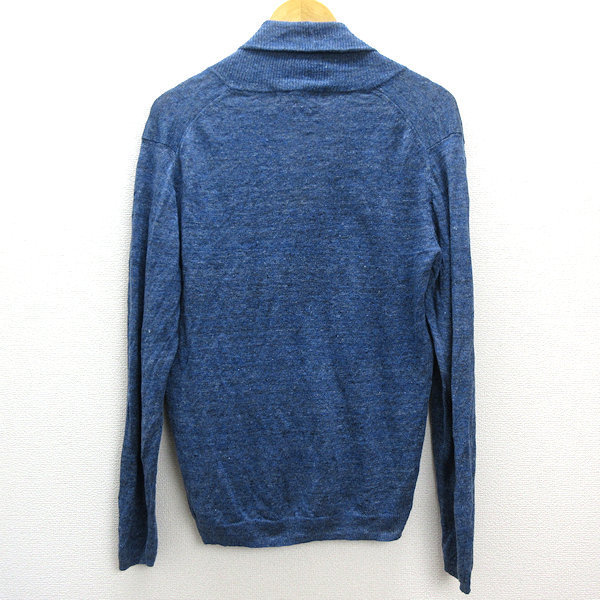 * United Arrows /UNITED ARROWS шаль цвет linen кардиган [M] синий /MENS/91[ б/у ]#