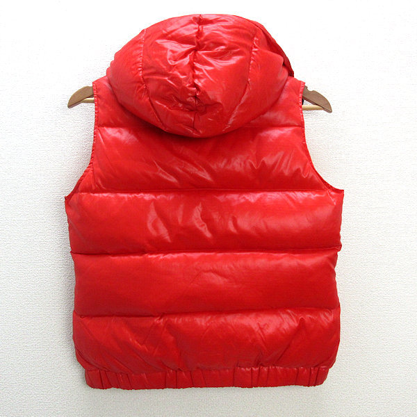k# mountain equipment /MOUNTAIN EQUIPMENTf-ti down vest [S] orange /LADIES#15[ used ]
