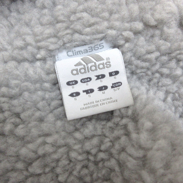 y# Adidas /ADIDAS reverse side boa f-ti- bench coat / long jacket # ash [ men's M]MENS/92[ used ]