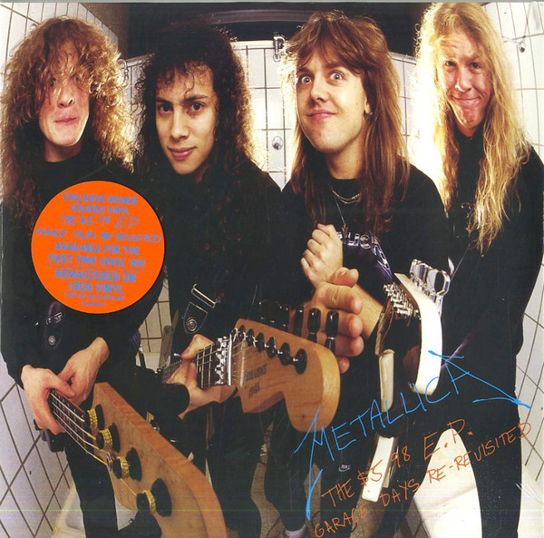 Metallica Metallica The $5.98 E.P. - Garage Days Re-Revisited limitation weight record orange color vainaru specification 12~ record 