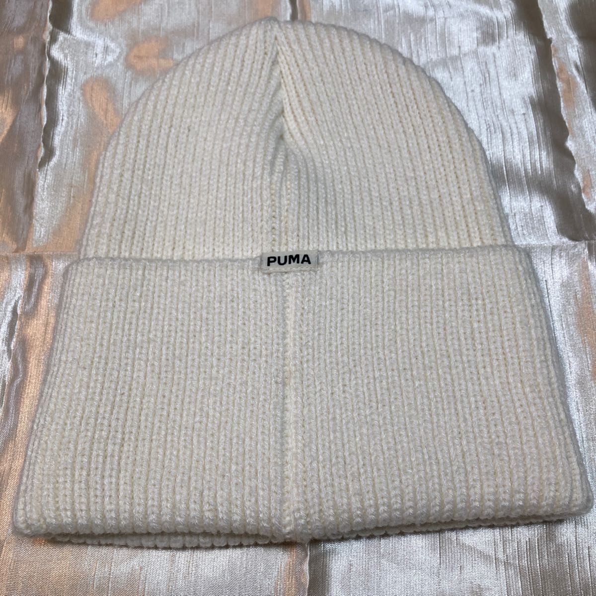 PUMA Infuse High Top Beanie リブ編み 薄手ニット帽子