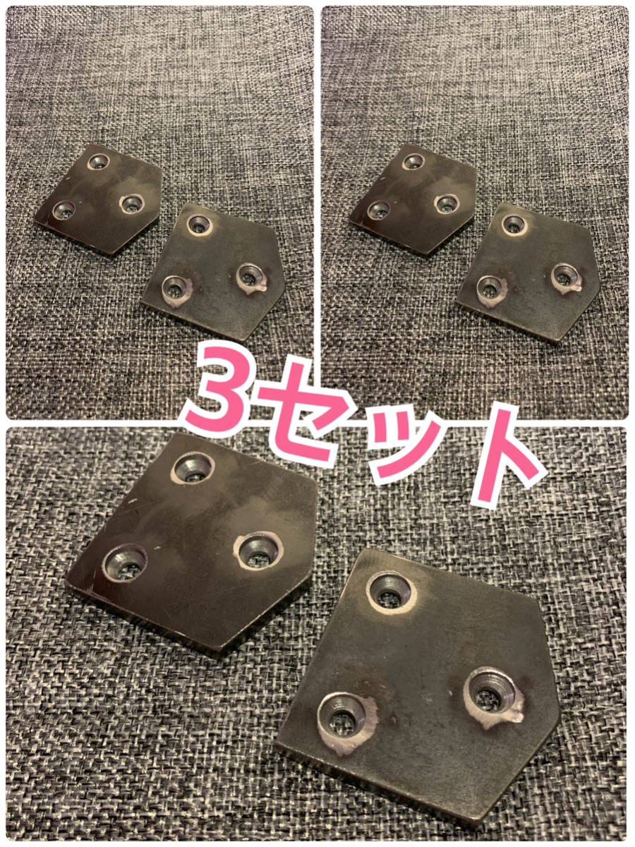 特攻ブーツ用金具 3セット 2枚×3(アクセサリー)|売買された