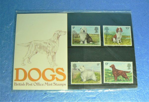 ROYAL MAIL(ロイヤルメール)　MINT STAMPS　No.106　DOGS1979　955397AA5H17_画像1