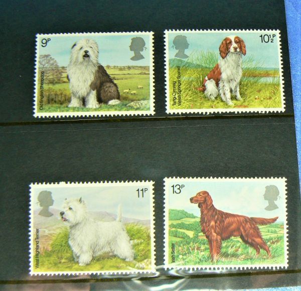 ROYAL MAIL( Royal  mail )　MINT STAMPS　No.106　DOGS1979　955397AA5H17