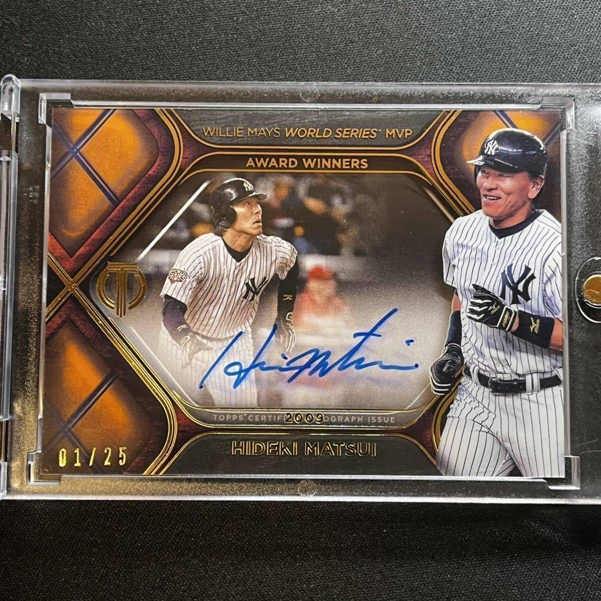 2020最新型 高品質 topps 松井秀喜 直筆サイン 2022 | doppocucina.com.br