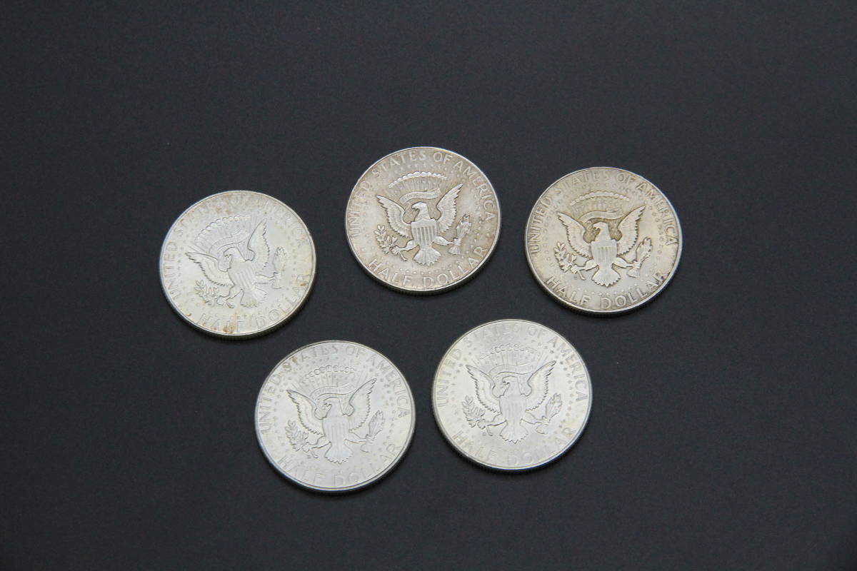 アメリカ USA ケネディ ハーフダラー銀貨 1964年 50セント コイン硬貨 