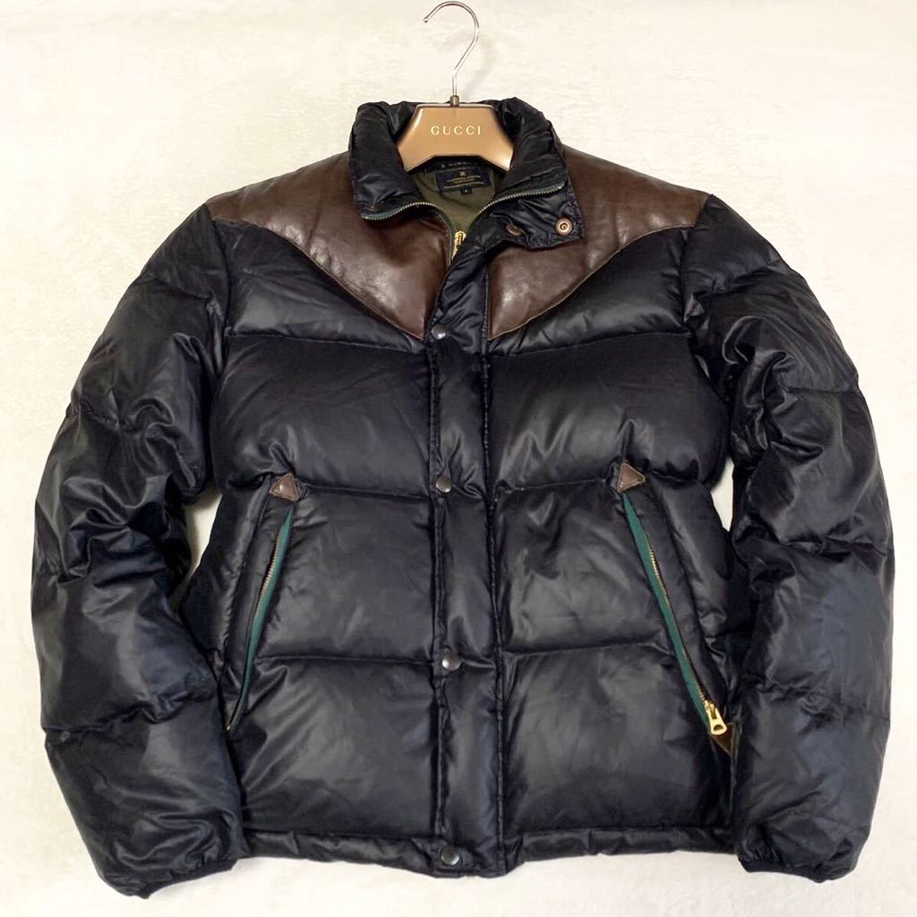 Paul Smith レザーダウンジャケット