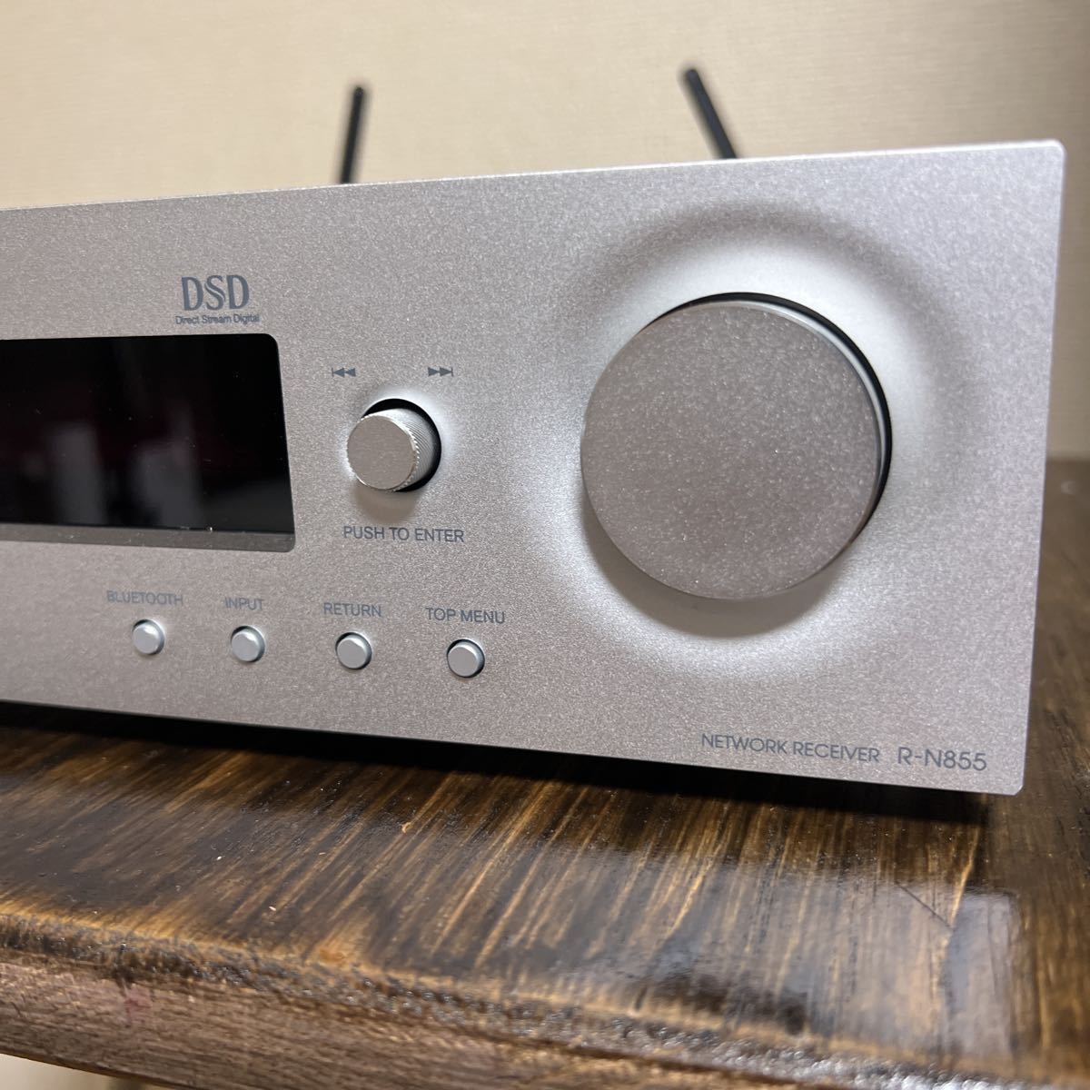 ONKYO プリメインアンプ INTEC R-N855 オーディオアンプ | www