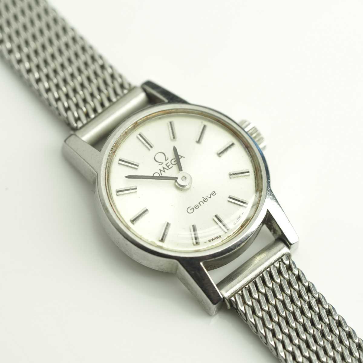 OMEGA オメガ Geneve ジュネーブ レディース 腕時計 手巻き 美品 稼働