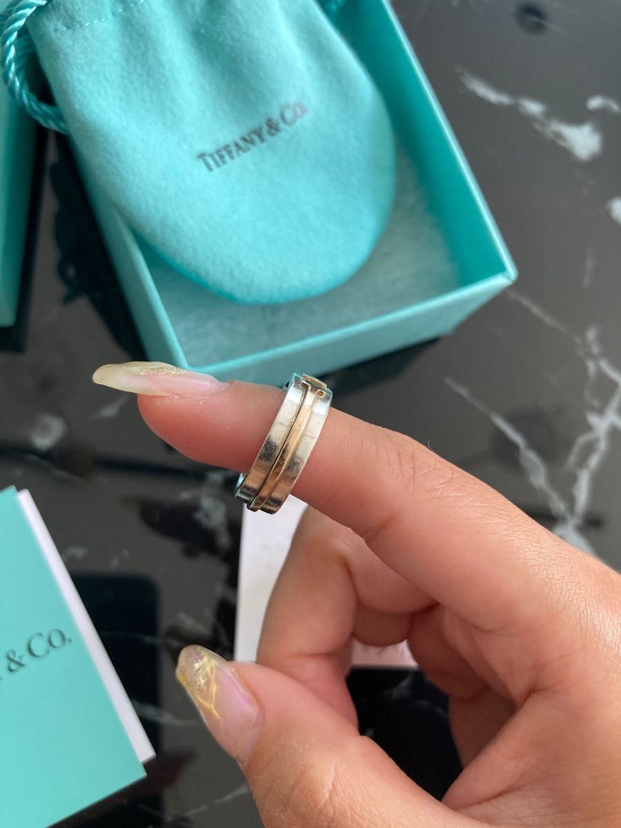 4ヶ月前購入Tリング 7号Tiffany-