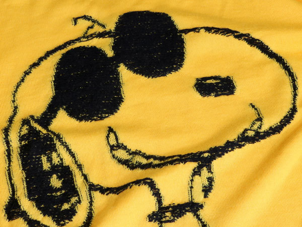  новый товар максимальный снижение цены ICEBERG Iceberg вязаный свитер Snoopy PEANUTS сотрудничество желтый желтый цвет made in italy размер M