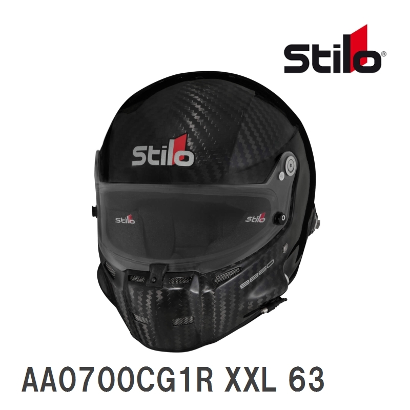 【Stilo】 ヘルメット STILO ST5F 8860 HELMET FIA8860-2018 サイズ:XXL(63) [AA0700CG1R]_画像1