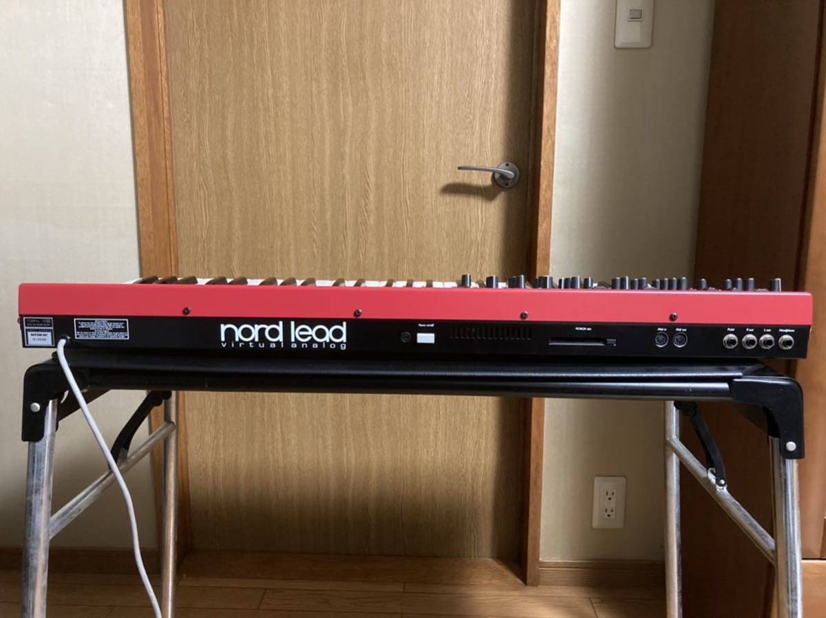 CLAVIA nord lead 初代 Ver.2.7 W/VOICE EXPANSION ハードケース付き クラビア ノードリード 12ボイス拡張仕様 4