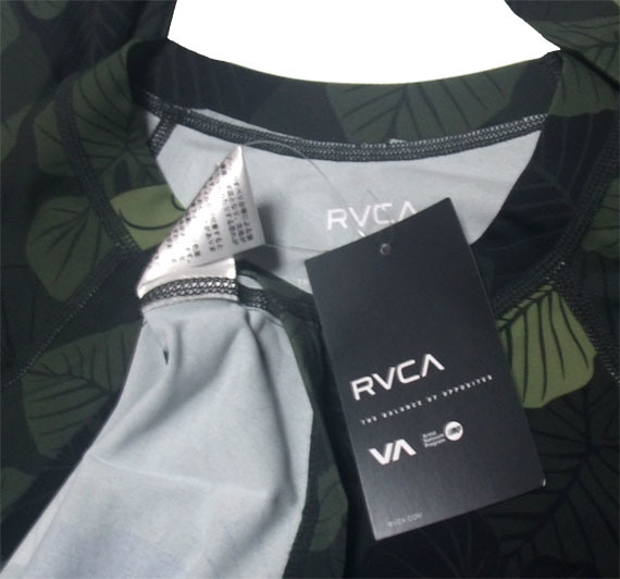 RVCA (ルーカ) BALANCE ARCHERS スポーツ用 長袖シャツ スパッツ ラッシュガード 