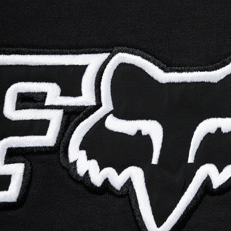 Supreme × Fox Racing 20FW Week7 Hooded Sweatshirt Black Small オンライン購入 国内正規 納品書タグ付 フォックスレーシング 黒Sサイズ_画像2
