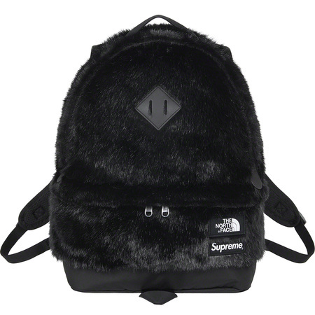 Supreme × The North Face 20FW Week16 Faux Fur Backpack Black オンライン購入 国内正規 納品書タグ付 フェイクファー バックパック 黒_画像1